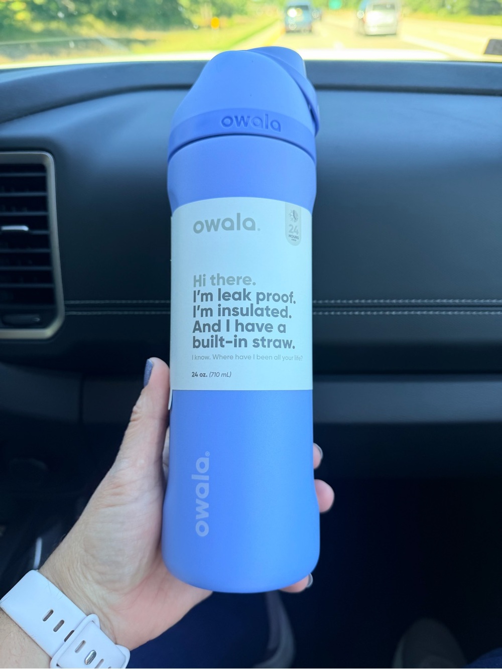 Owala FreeSip 24oz - Out of the Blue